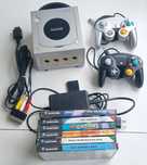 Game cube com 6 jogos