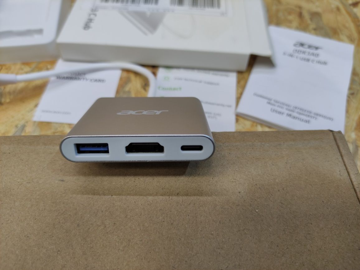 Адаптер перехідник Acer USB - HDMI - Tupe-c