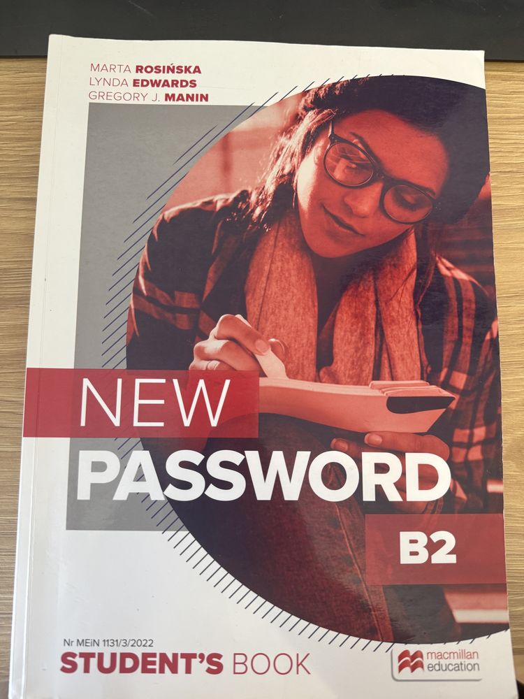 Podręcznik i ćwiczenia New Password B2 Macmillan
