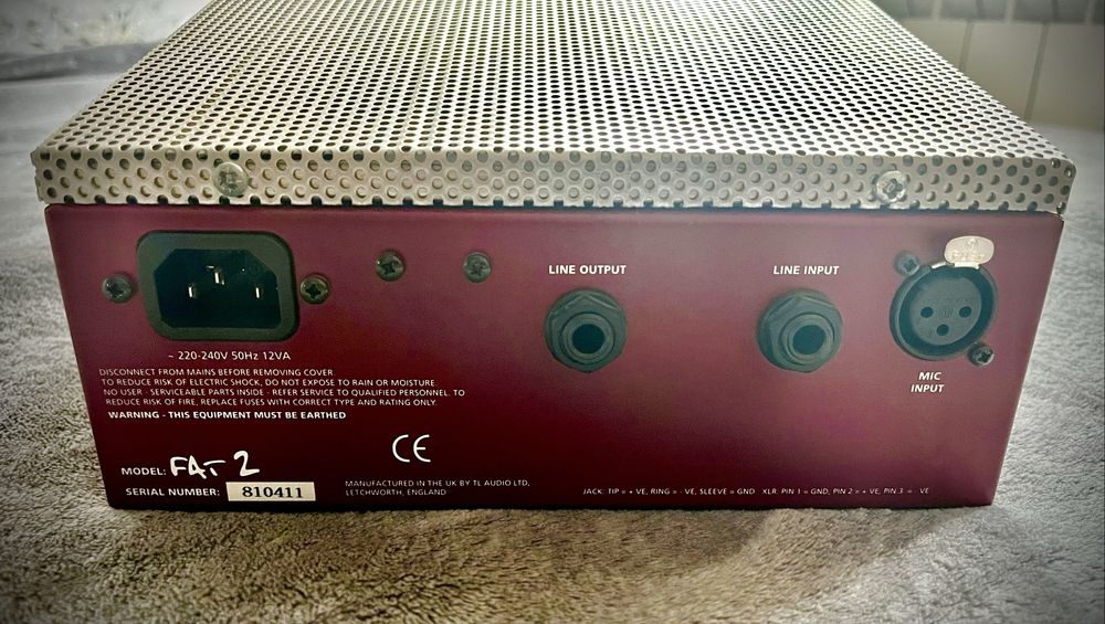 TL Audio Fatman Fat 2 Tube Compressor/Preamp