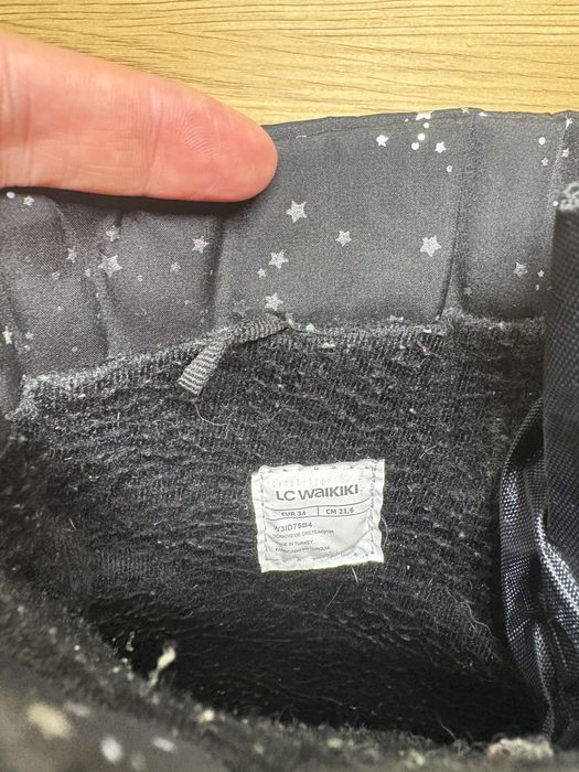 Продам сапоги lc waikiki для девочки демисезонные 34 размер