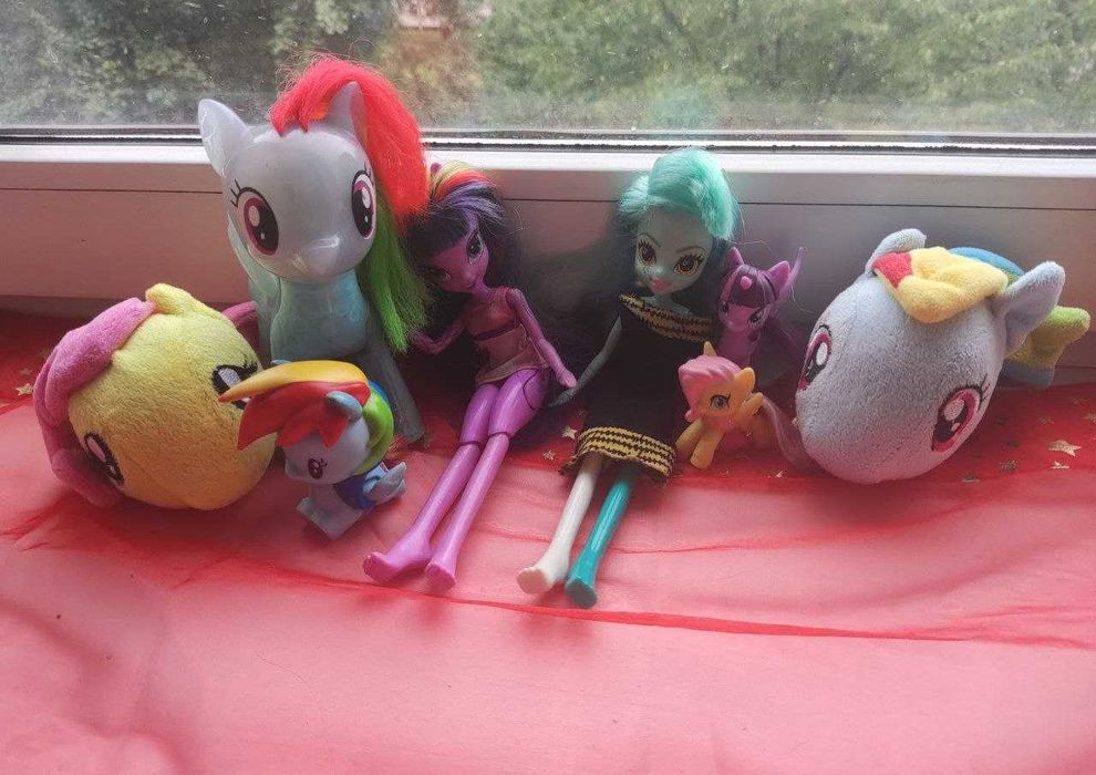 млп лот my little pony мій маленький поні пони лира флаттершай mlp