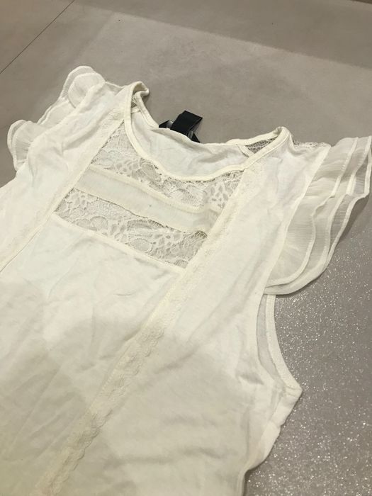 Kremowa bluzeczka damska h&m