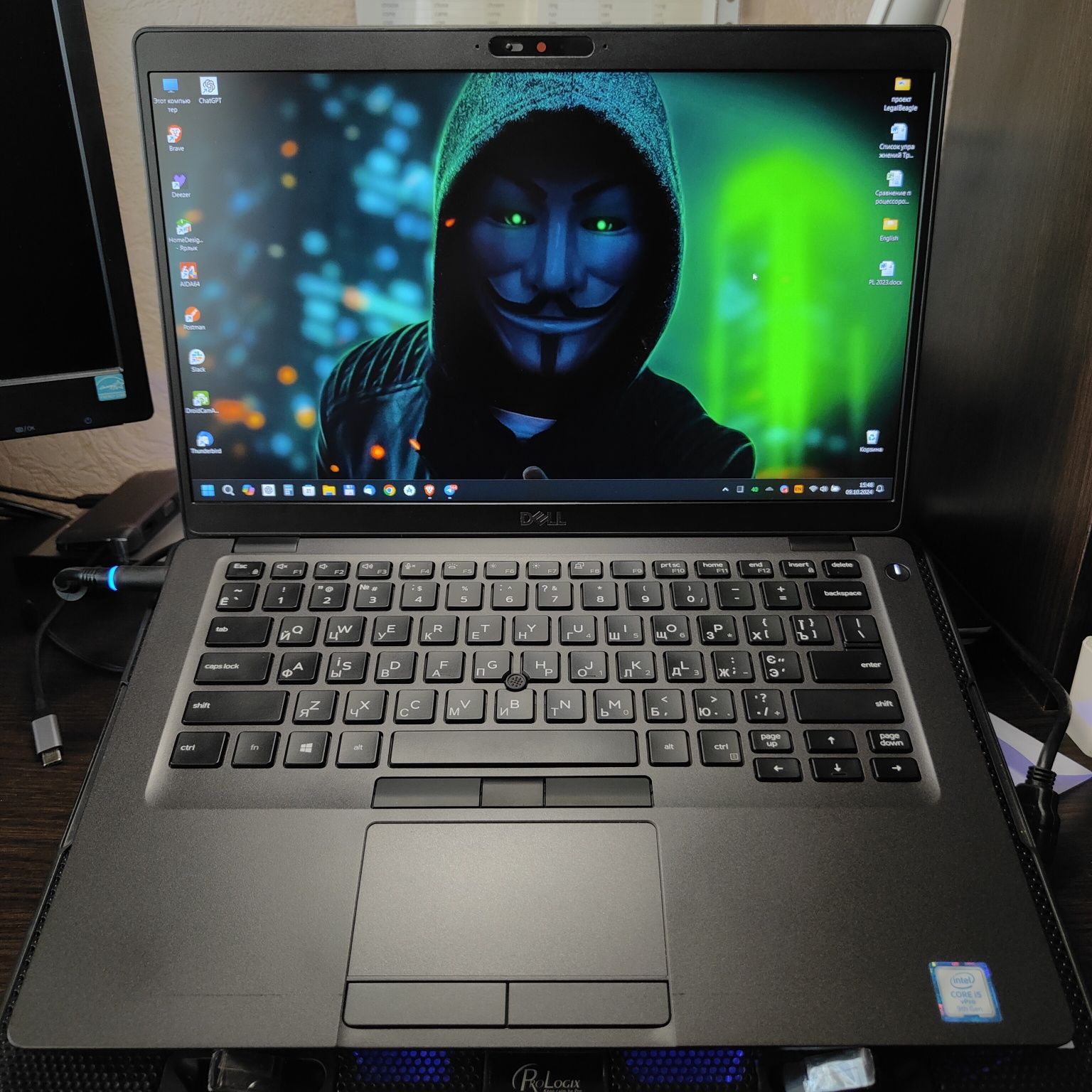 Мощный ноутбук Dell 5401, Core i5-9400H, 16 GB DDR4, 14'' IPS Full HD