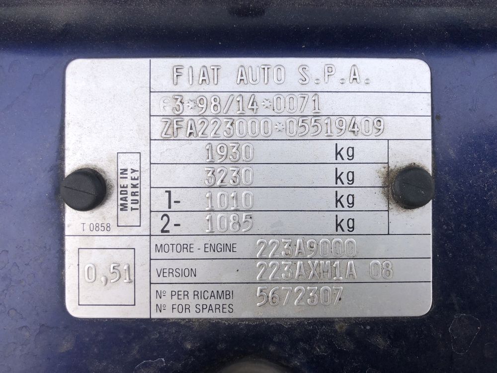 Fiat Doblo, 1,3 multidjet