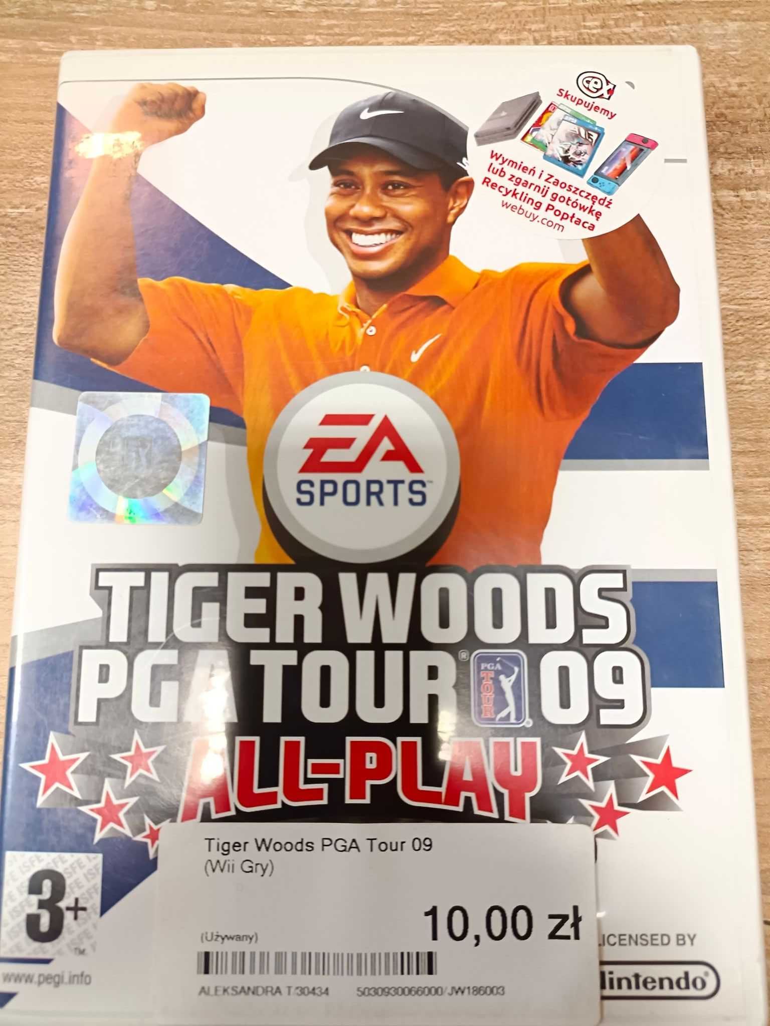 Tiger Woods PGA Tour 09 All-Play Wii Sklep Wysyłka Wymiana
