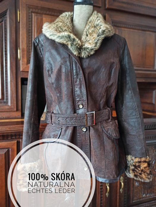 Elegancka kurtka – 100% naturalna skór