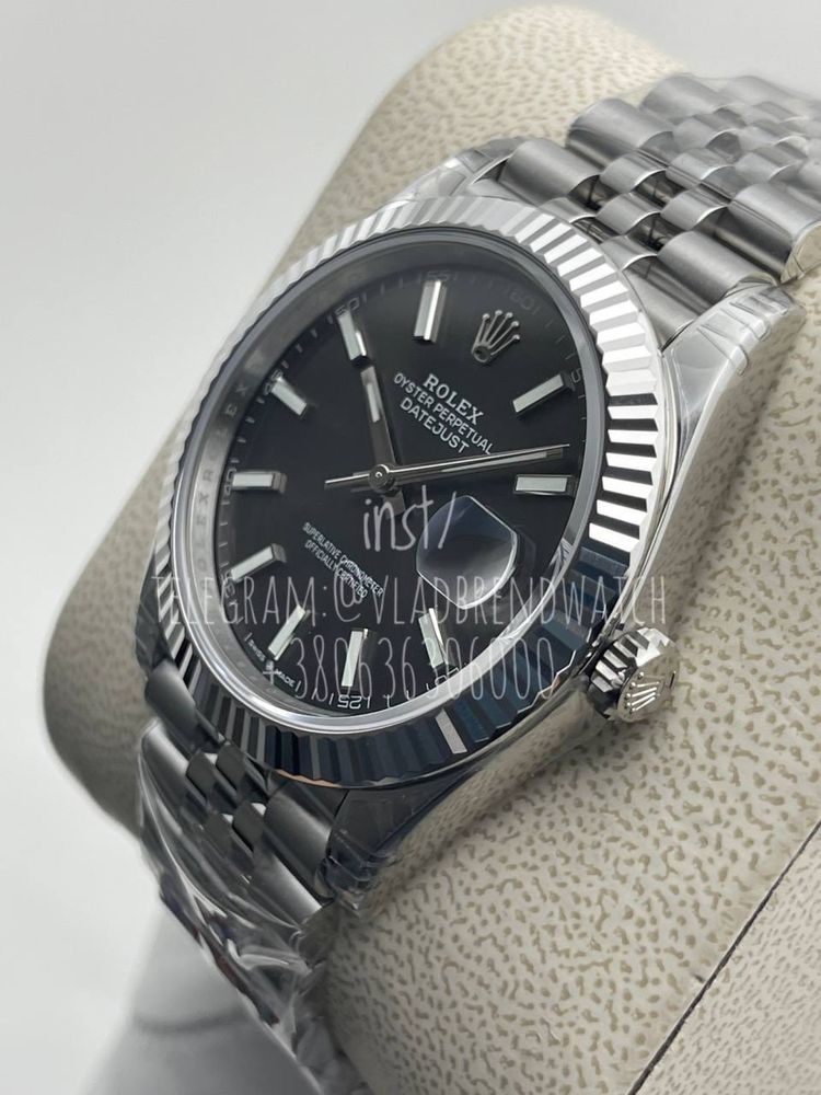 наручные часы Rolex datejust 41 steel gray