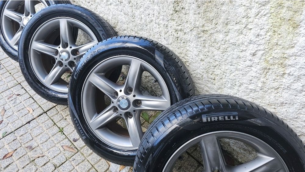 Jantes 16 BMW 5x120 com pneus