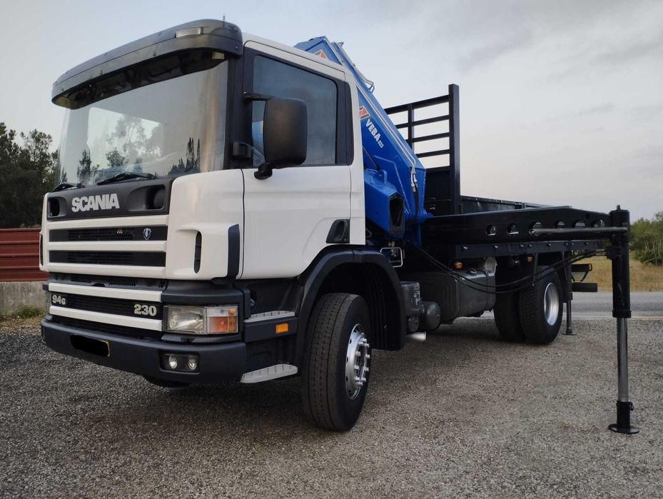 Camião Scania Grua 6 lanços grande capacidade 16,20m 8330 ton