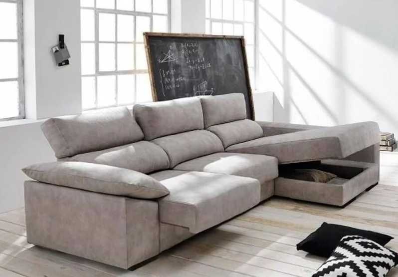 Mega promoção Sofá 2L + Chaise Long Marselha