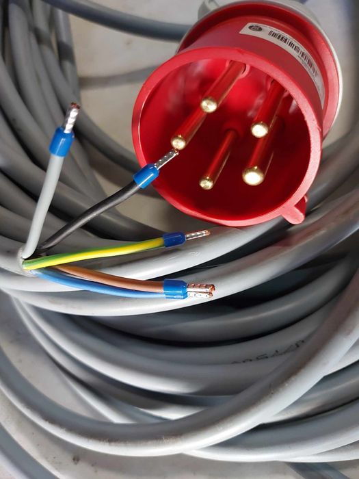 Kabel siłowy, linka, przedłużacz 5x2,5mm² 40mb