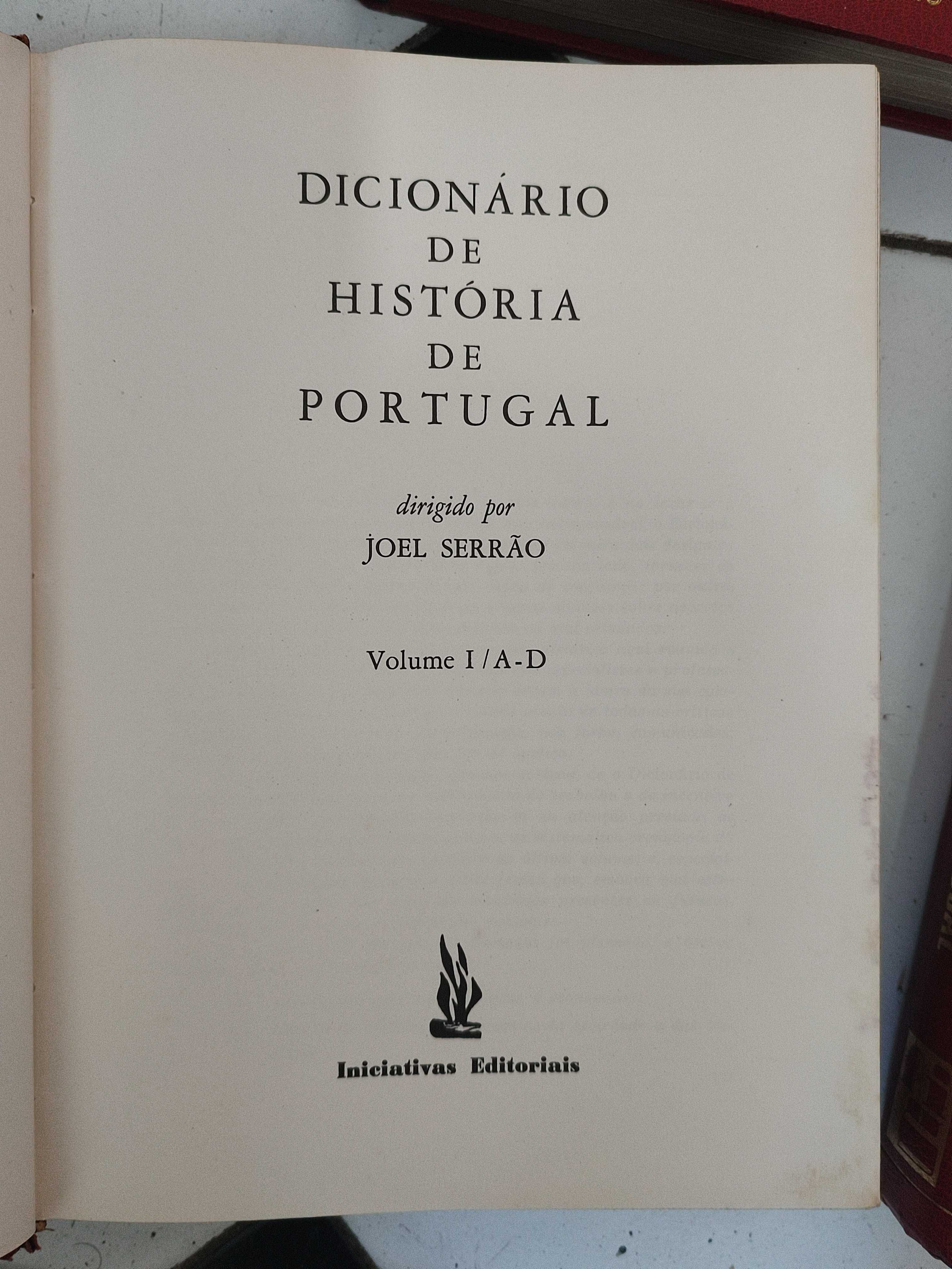 Dicionário de História de Portugal-Dirigido por Joel Serrão-4 Volumes