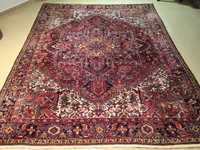 Heriz Persja 350 # 250 Perski dywan ręcznie tkany z Iranu - lara 50 te