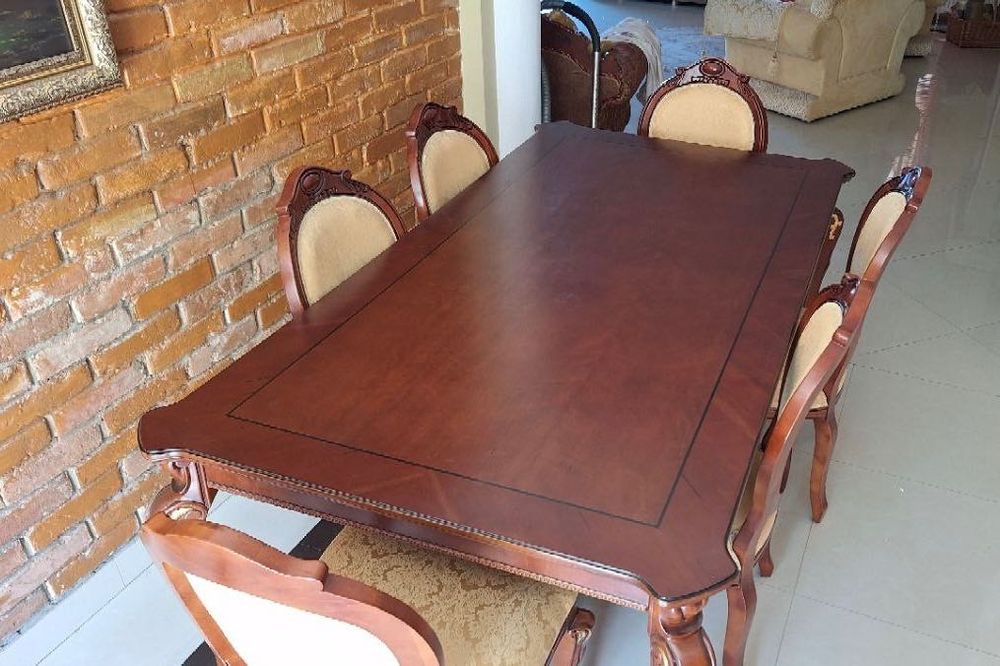 Обідній стіл, стільці- комплект Італія