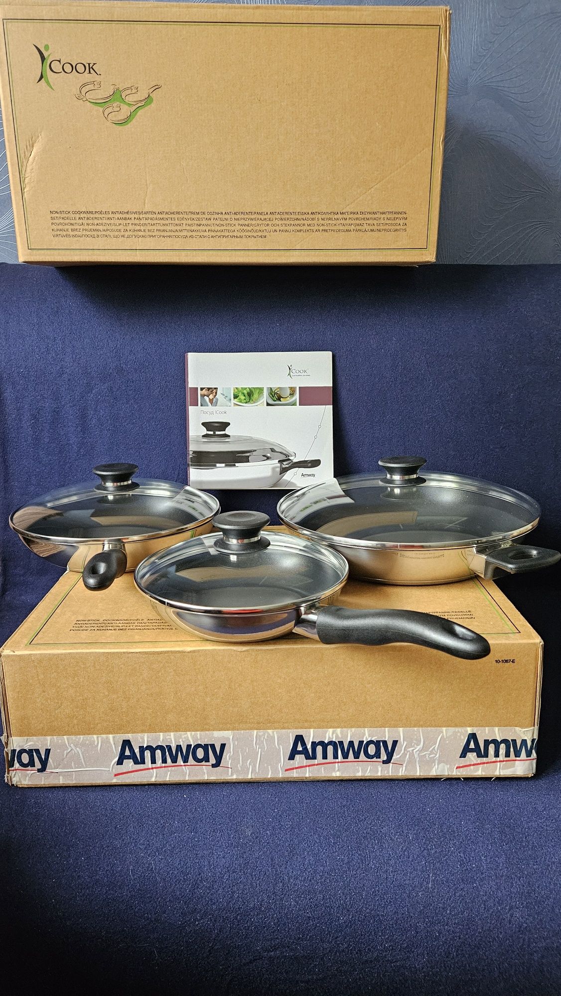 Сковорідки нові в наборі  iCOOK від  Amway