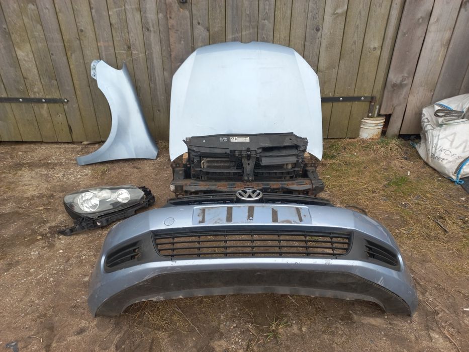 Przód kompletny vw golf VI 6 maska zderzak pas przedni chłodnice