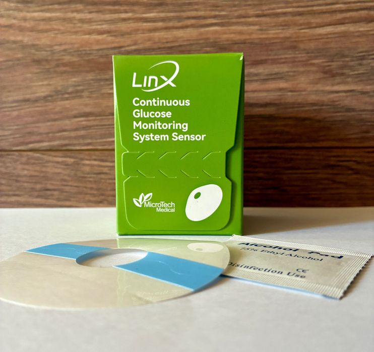 Linx моніторинг для вимірювання глюкози, аналог Libra тейп + серветка
