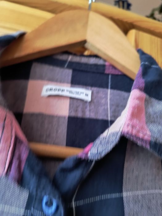 Koszula damska kolorowa w kratę Cropp rozmiar M 38