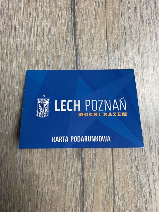 Karta podarunkowa Lech Poznań 100 zł