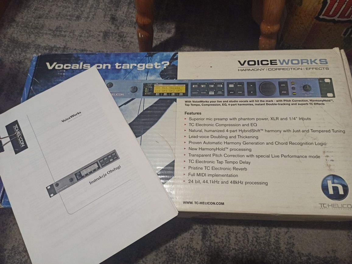 TC helicon voiceworks harmony rack