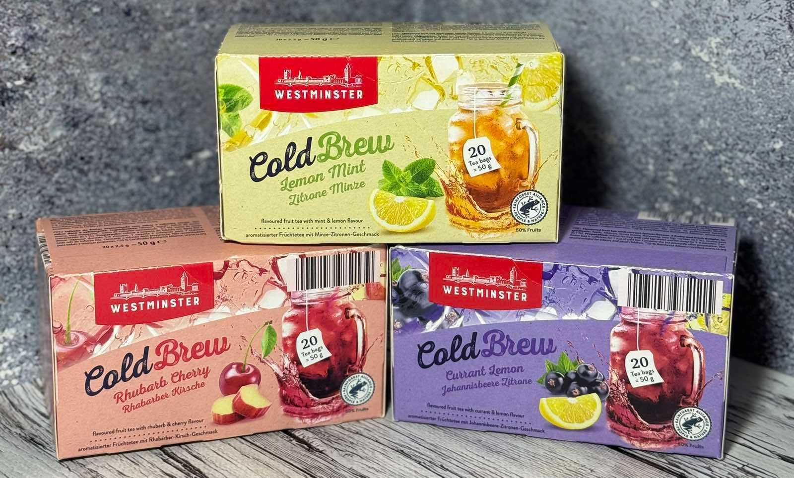 Чай Westminster Gold Brew 3 види,50 г