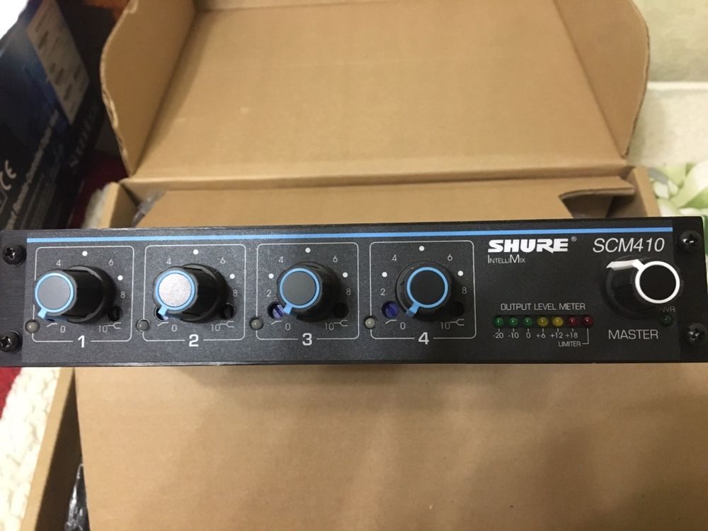 Продам микшерный пульт Shure SCM 410