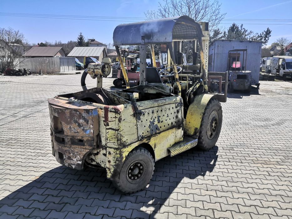 TERENOWY wózek widłowy BONSER FORD UDŹWIG 4,5 t mozliwy dowóz widlak