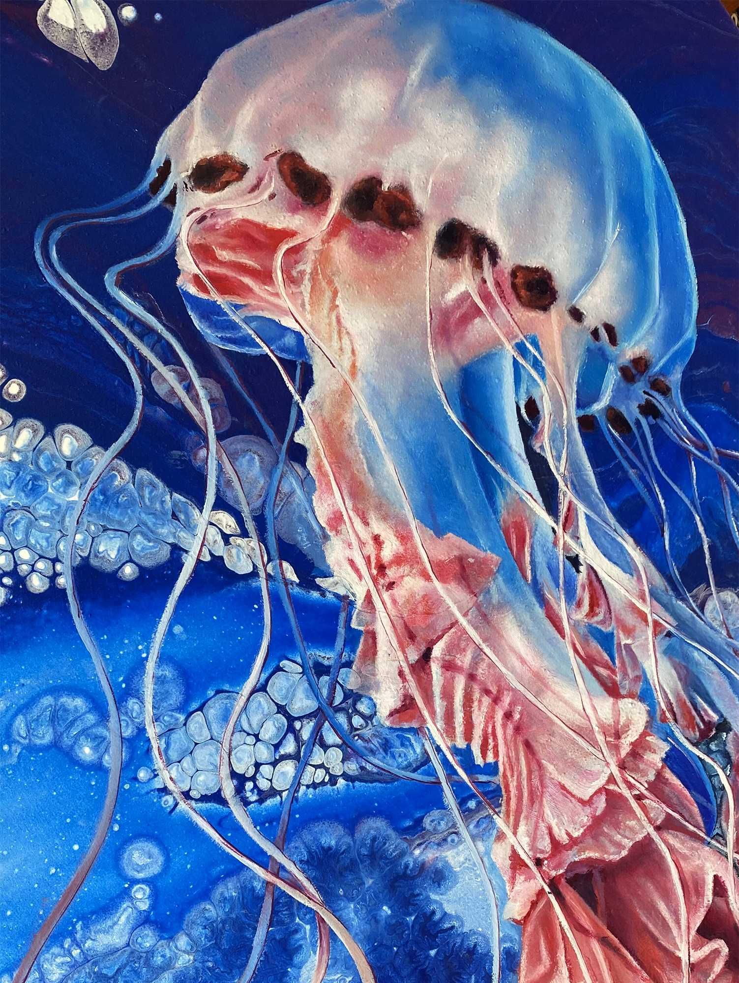 Ітер'єрна картина Медуза в океані
