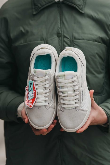 Кросівки Vans Old Skool Overt Plus CC White Platform premium