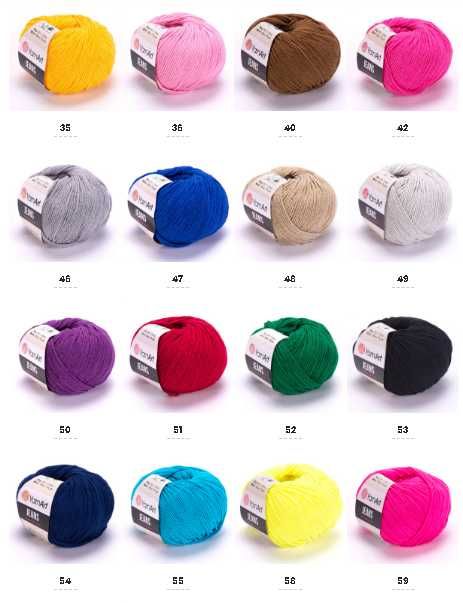 Пряжа для в'язання Yarnart Jeans