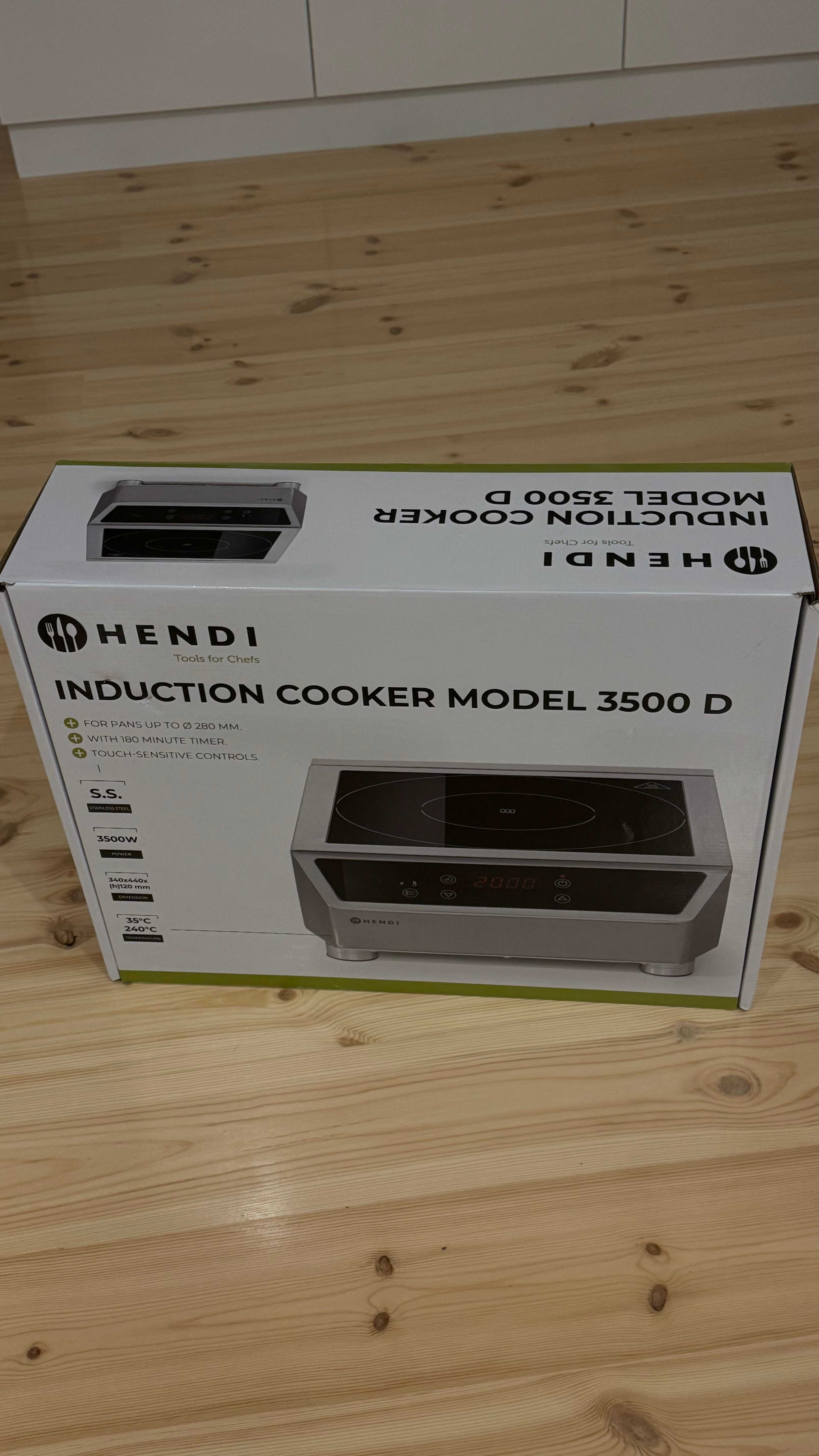 Placa profissional HENDI de indução