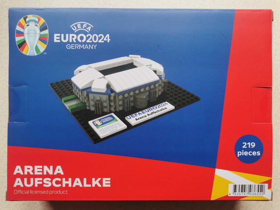 Klocki EURO 2024 Stadion Arena Aufschalke NOWY Unikat Ideał
