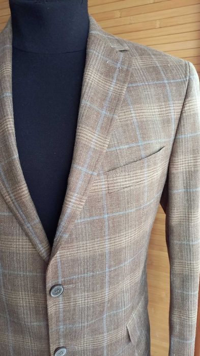 Мужской пиджак CARL GROSS (20%linen+50%Wool+30%Silk)