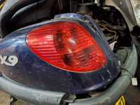 Piaggio x 9 Lampa kierunkowskaz tył lewy czerwona