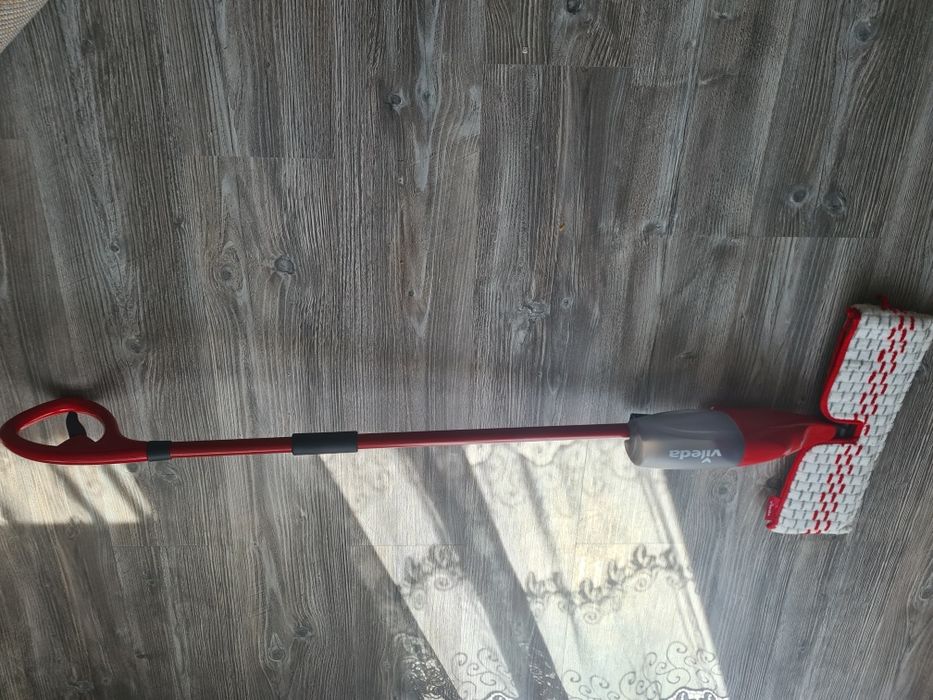 VILEDA Mop płaski 1-2 Spray MAX BOX ze spryskiwaczem OBROTOWA GŁOWICA
