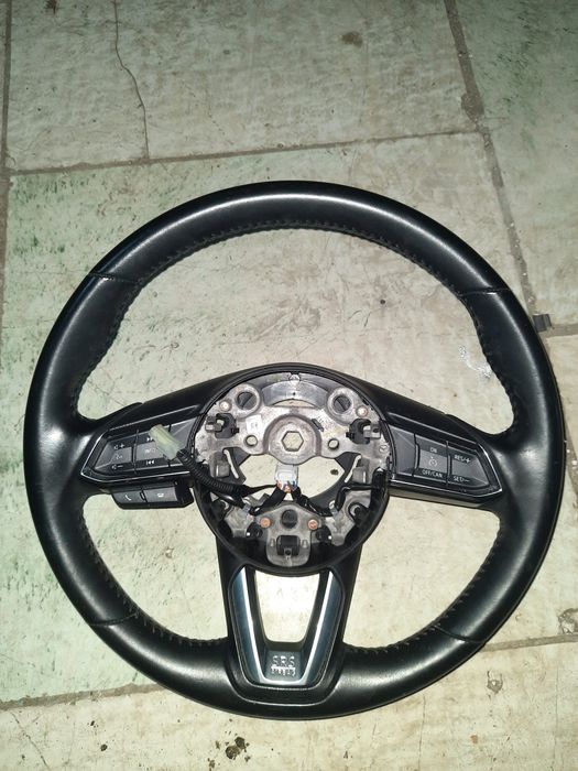 Mazda 3 BM 2016 2017 2018 рестайлинг руль кожаный чёрный разборка