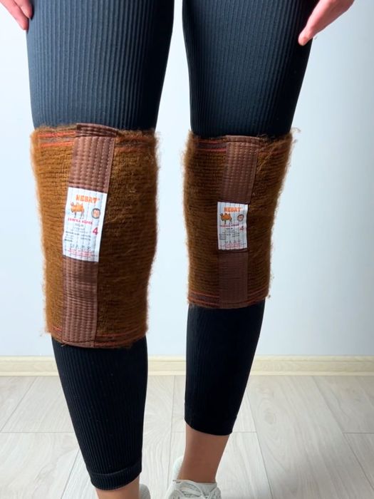 Комплект пояс та наколінники з верблюжої вовни Nebаt