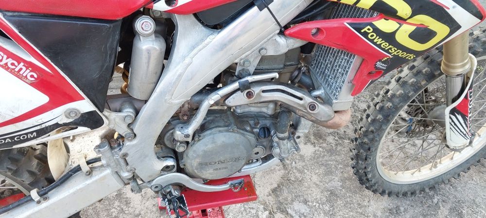 Honda crf 450 po remoncie 2008r.