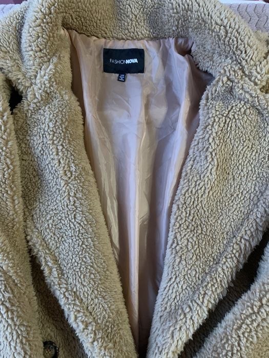 Шубка -Тедді від Fashion Nova