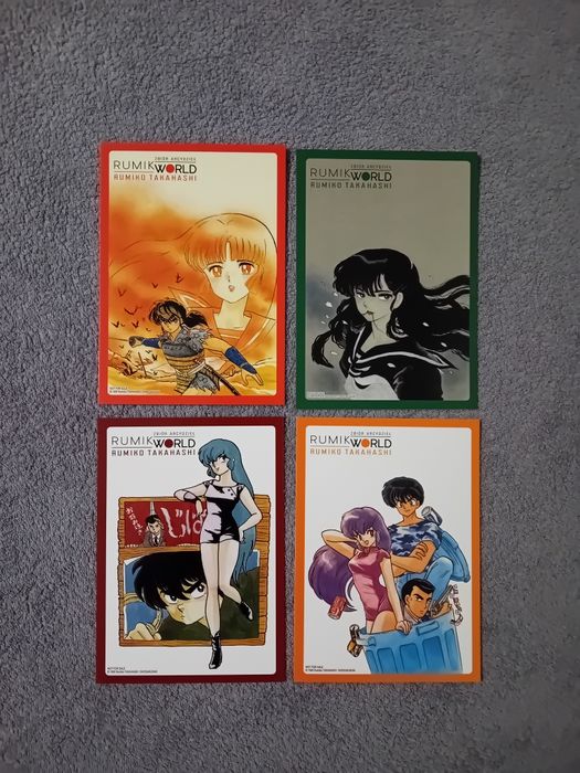 Rumik World dodatki z mangi - pocztówki JPF