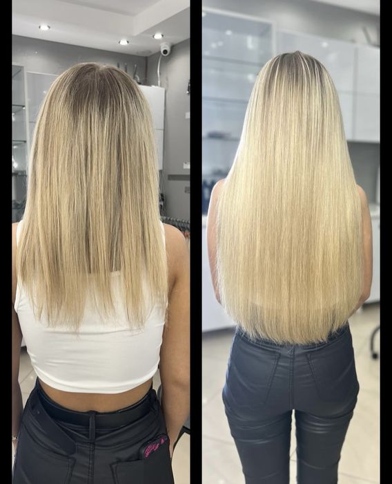 Przedłużanie włosów metodą keratynową