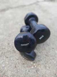 Hantle fitness winylowe Casall 2-5 kg zestaw 76 szt.