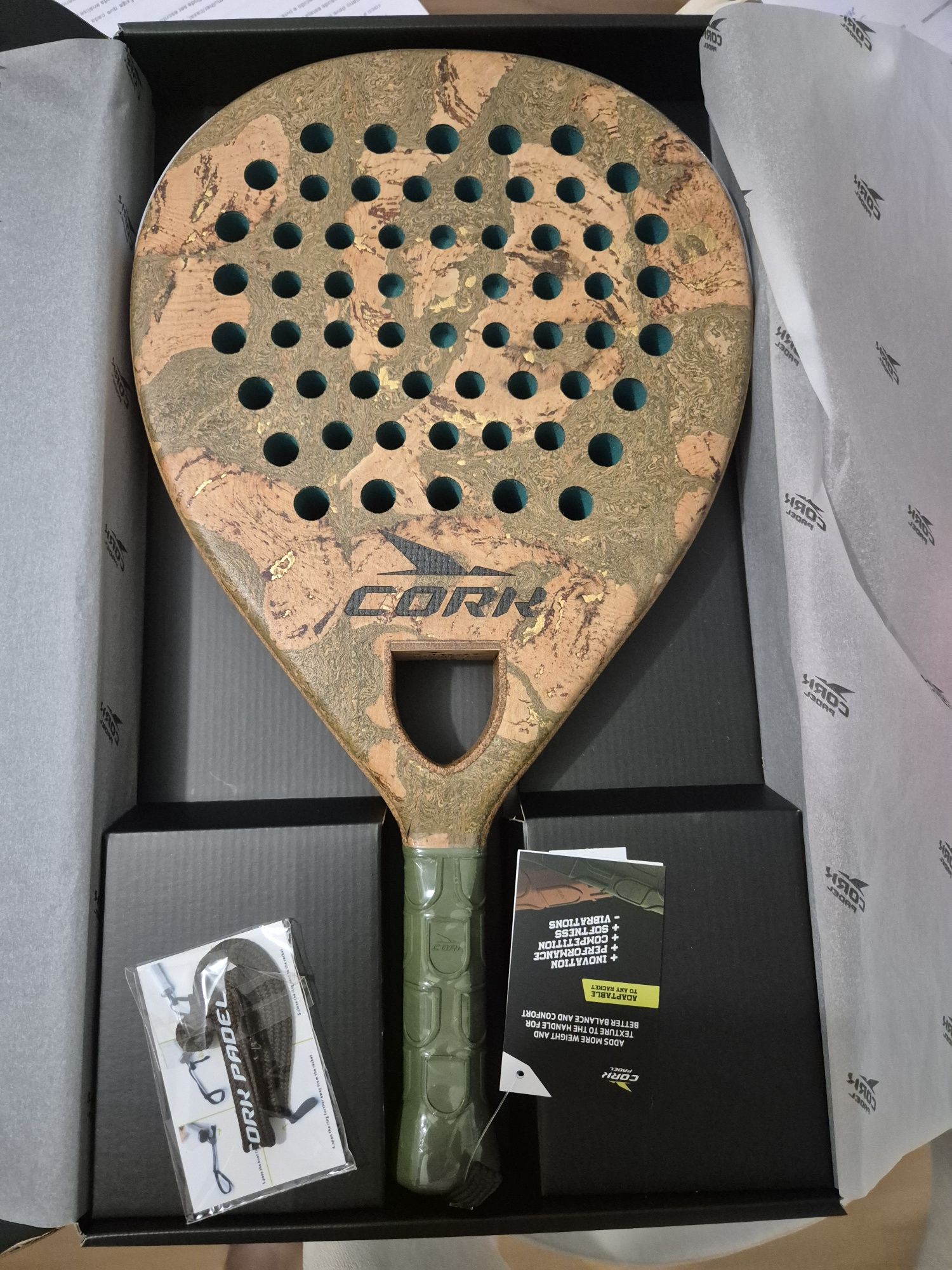 Raquete padel cork supreme hybrid 3
