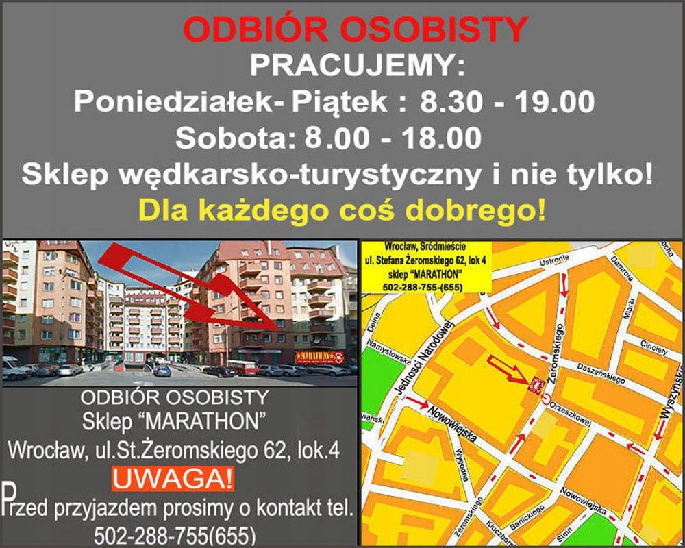 Proca Wędkarska York 66656 Wrocław