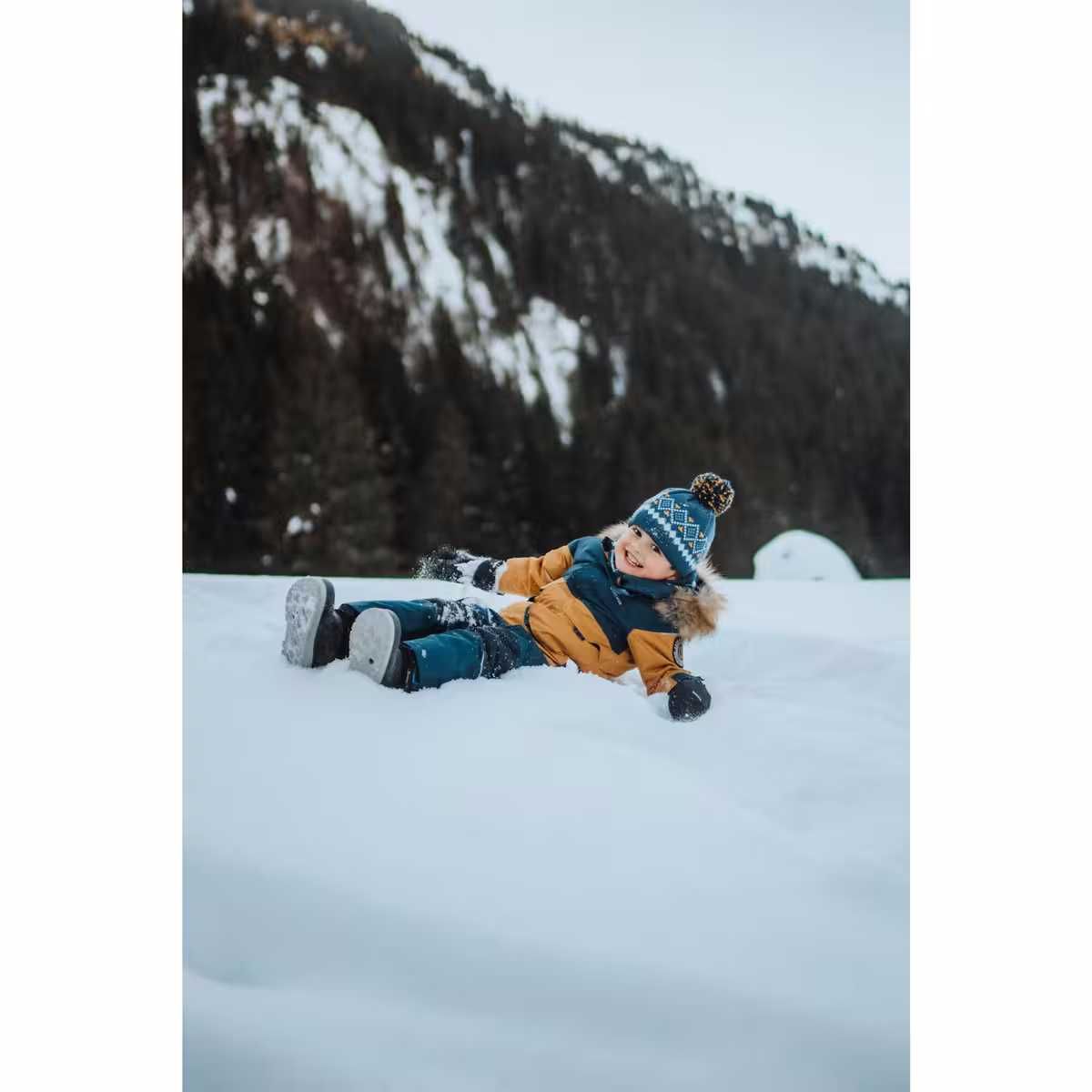 Botas Caminhada Neve Quentes Impermeáveis Criança SH500