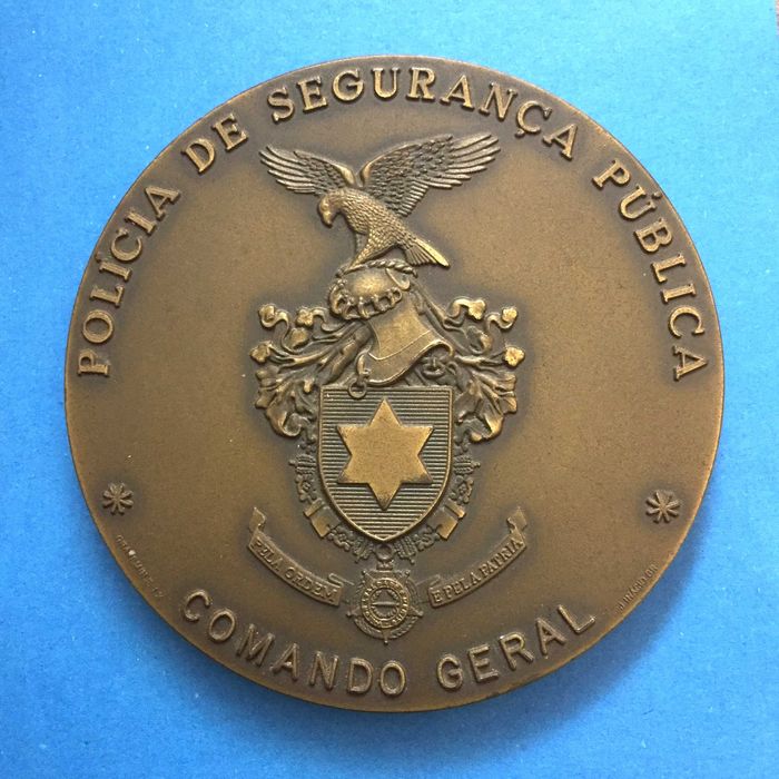 medalha PSP Polícia de Segurança Pública - Comando Geral - 1987
