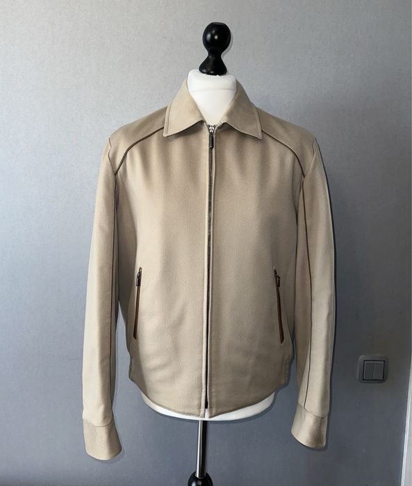 Бомбер-куртка из шерсти Brioni