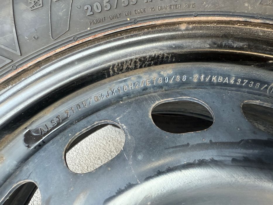 Koła zimowe 5x98 16" FIAT TIPO 205/55 r16  Opony 2021 rok !