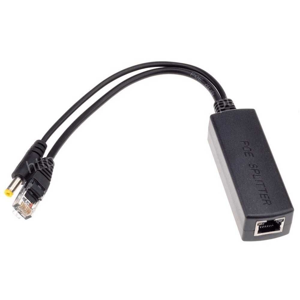 Adaptador/Conetor PoE Splitter ‼️ 48V p/ 12V ‼️ Routers/Câmaras/Switch